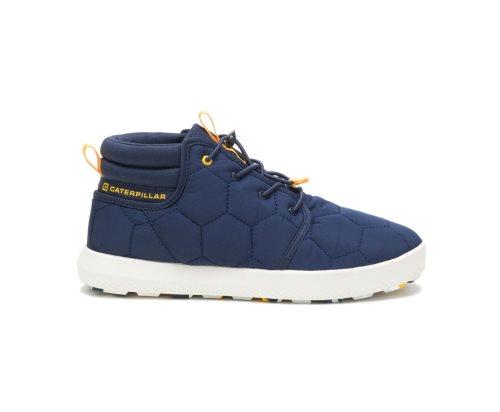 Caterpillar CAT CODE Scout Mid Sneakers Dames Blauw | CAT-140TG