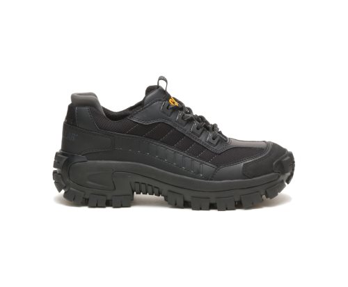 Caterpillar CAT Invader Steel Neus Werkschoenen Heren Zwart | CAT-413SB