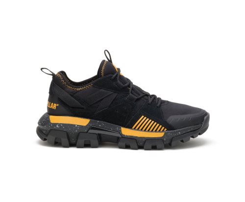 Caterpillar CAT Raider Sport Sneakers Heren Zwart Geel | CAT-821IE