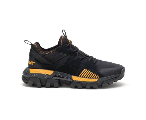 Caterpillar CAT Raider Sport Sneakers Heren Zwart Geel | CAT-822KO