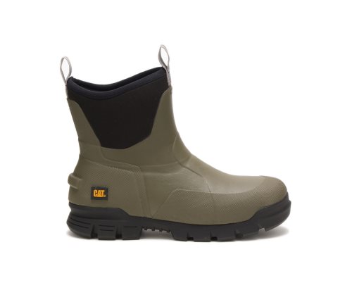 Caterpillar CAT Stormers 6" Boot Regenlaarzen Heren Olijfgroen | CAT-860ZD