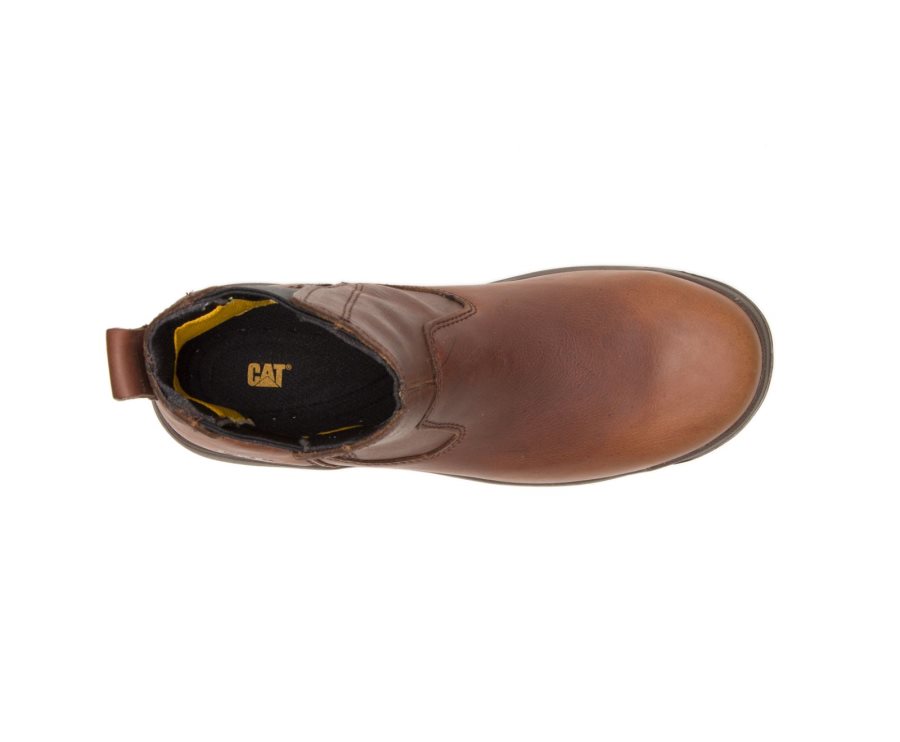 Caterpillar CAT Abbey Steel Neus Werklaarzen Dames Koper | CAT-651LN