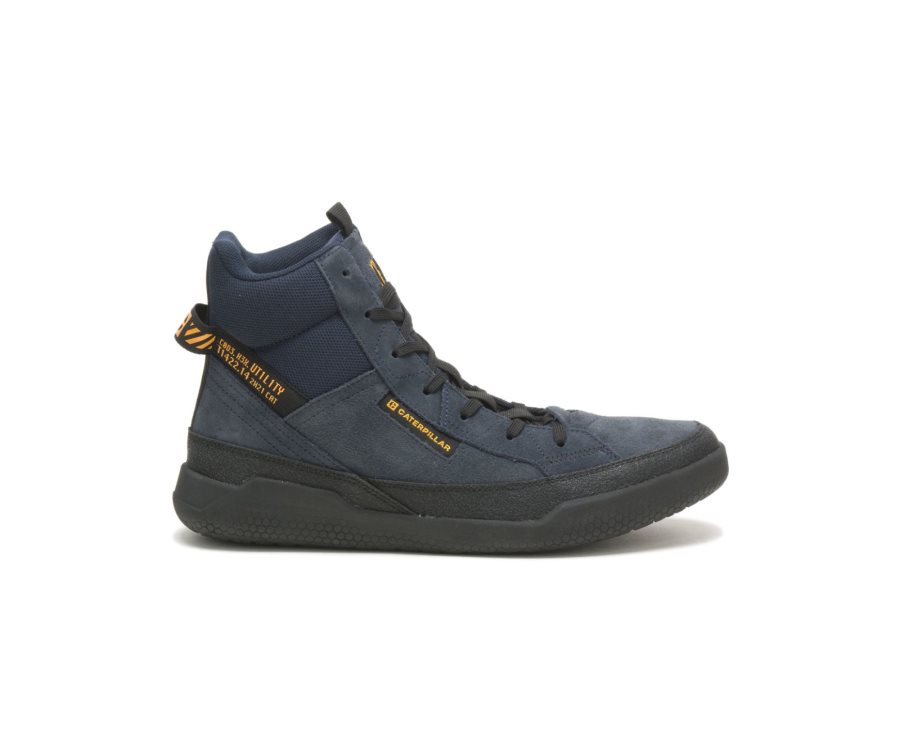 Caterpillar CAT CODE Hex Hi Utility Sneakers Dames Donkerblauw | CAT-219KT