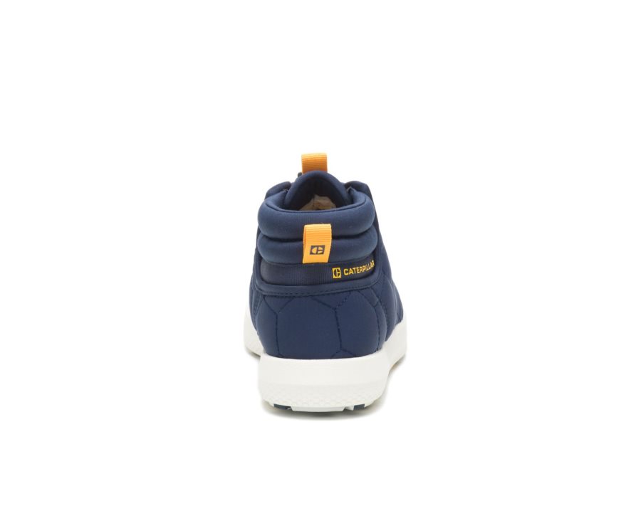 Caterpillar CAT CODE Scout Mid Sneakers Dames Blauw | CAT-140TG