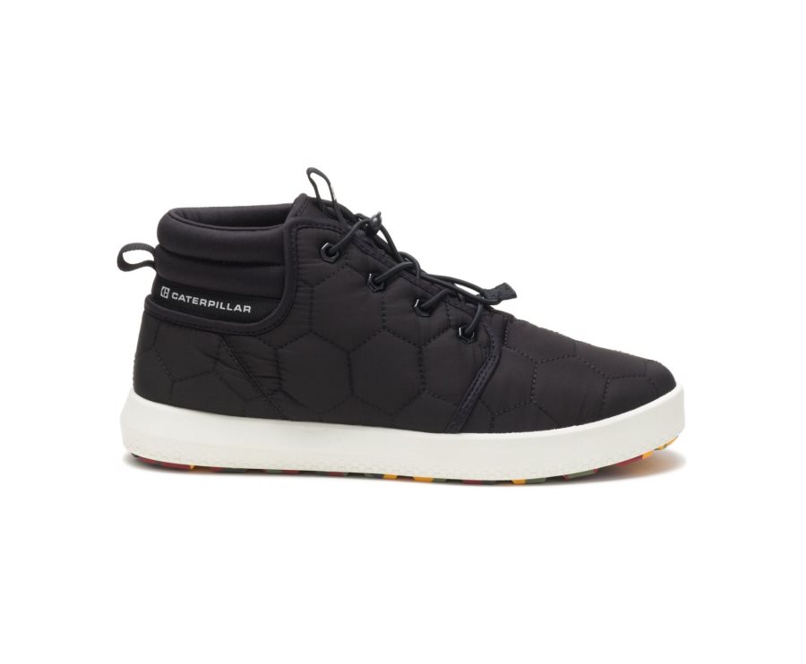 Caterpillar CAT CODE Scout Mid Sneakers Heren Zwart | CAT-254EO