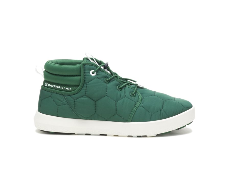 Caterpillar CAT CODE Scout Mid Sneakers Heren Groen | CAT-641AM