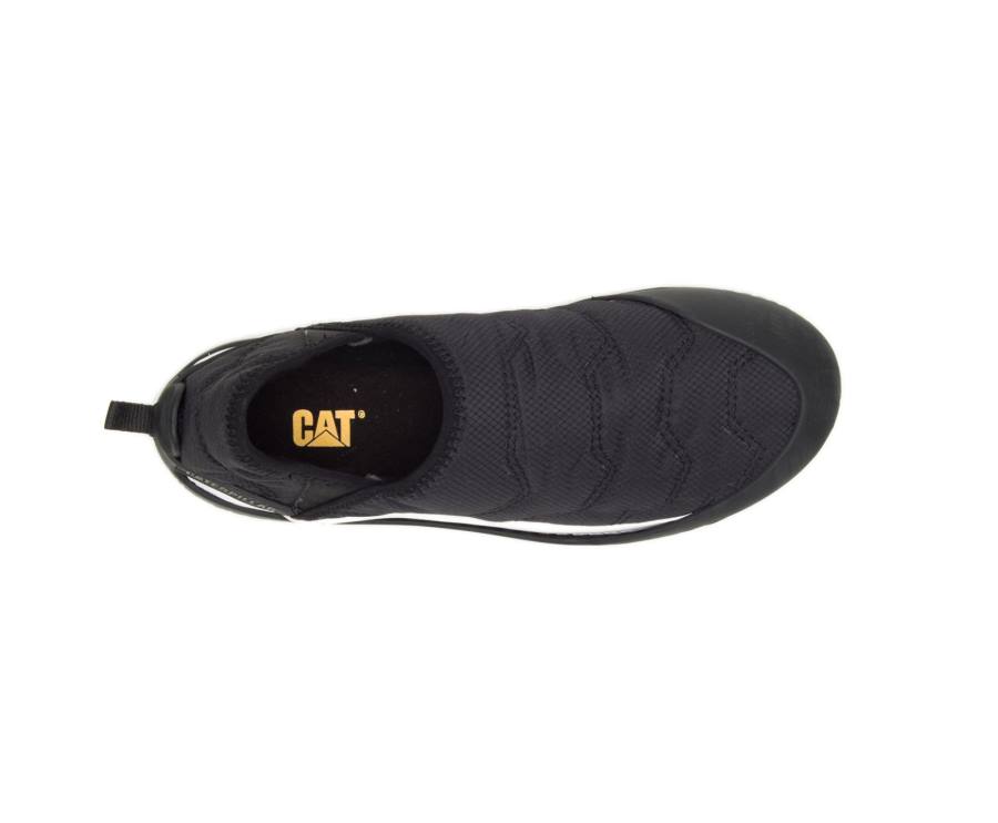 Caterpillar CAT Crossover Slip On Vrijetijdsschoenen Dames Zwart | CAT-757KO