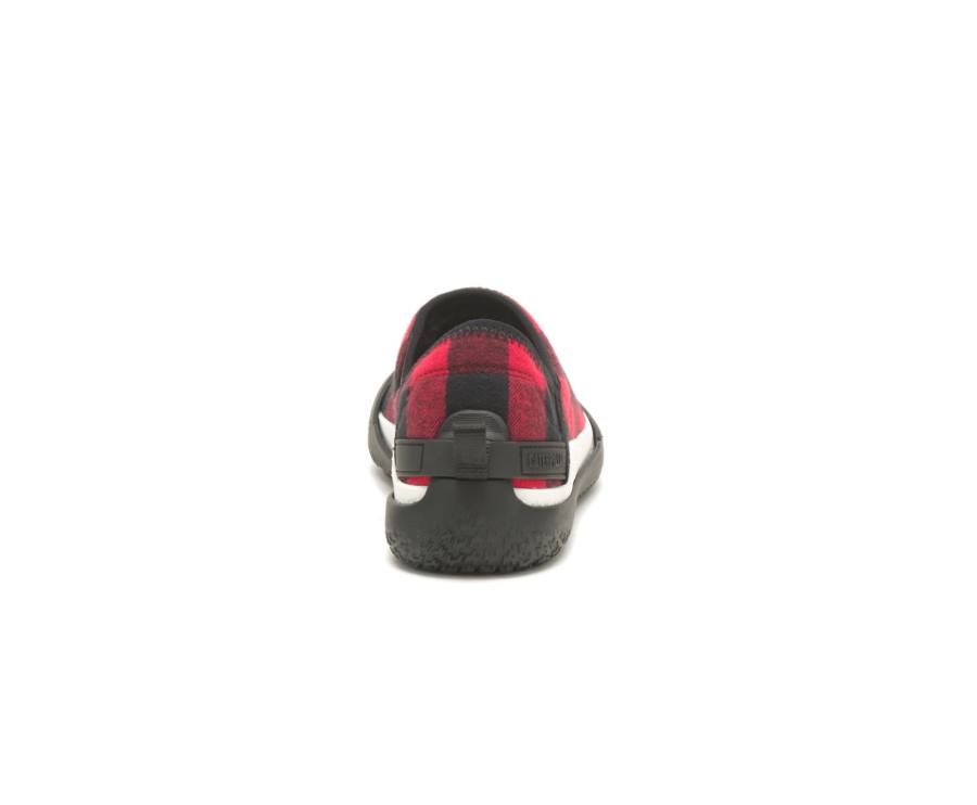 Caterpillar CAT Crossover Slip On Vrijetijdsschoenen Heren Rood | CAT-833KO