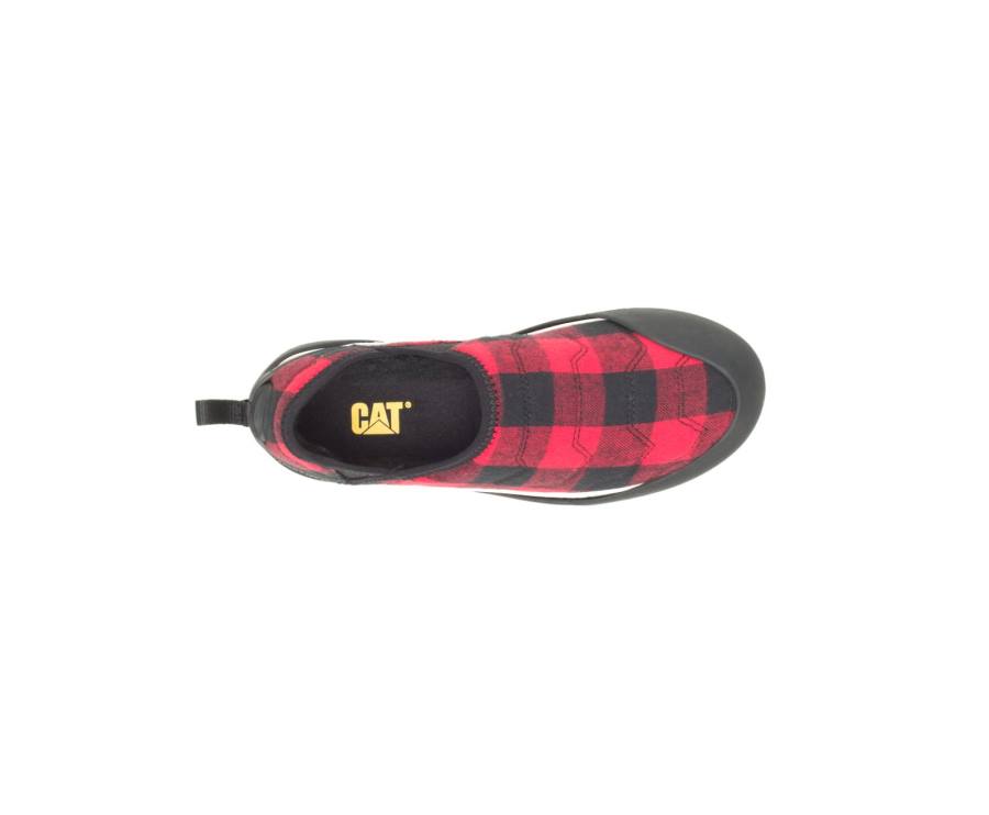 Caterpillar CAT Crossover Slip On Vrijetijdsschoenen Heren Rood | CAT-833KO