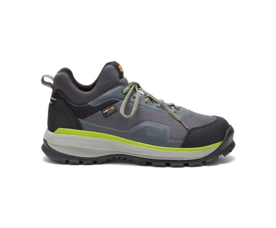 Caterpillar CAT Engage Alloy Neus Sneakers Heren Donkergrijs | CAT-439QX