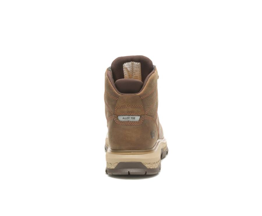 Caterpillar CAT Exposition Hiker Waterdichte Alloy Neus Werklaarzen Heren Bruin | CAT-788KO