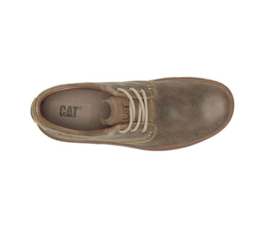 Caterpillar CAT Fused Tri Shoe Sneakers Heren Bruin Groen | CAT-184FN