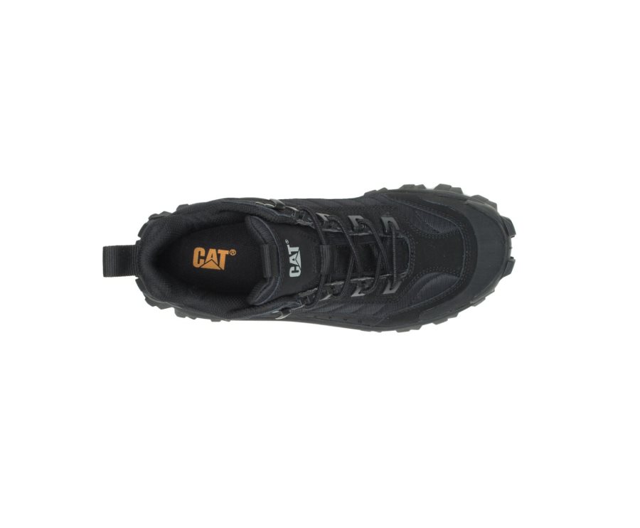 Caterpillar CAT Intruder Mid Sneakers Heren Zwart | CAT-109NO