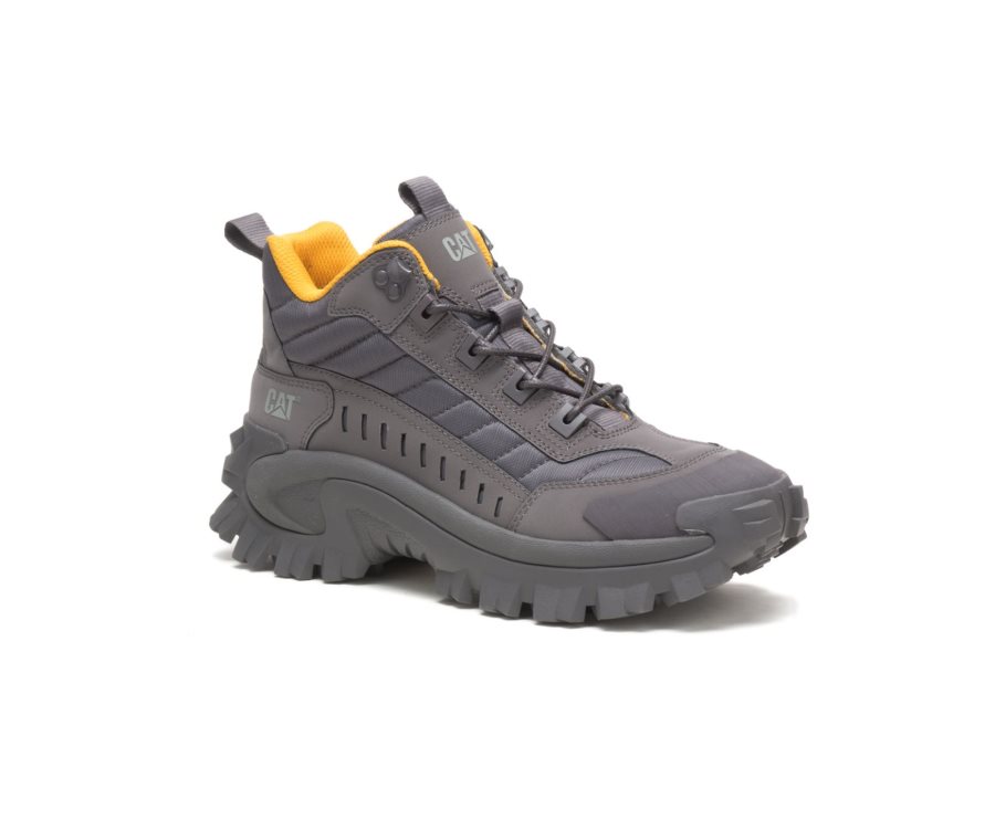 Caterpillar CAT Intruder Mid Sneakers Heren Grijs | CAT-643UI