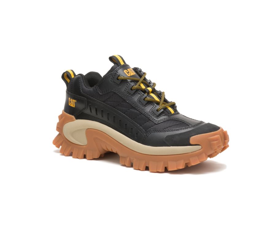 Caterpillar CAT Intruder Shoe Vrijetijdsschoenen Dames Zwart Bruin | CAT-234PG