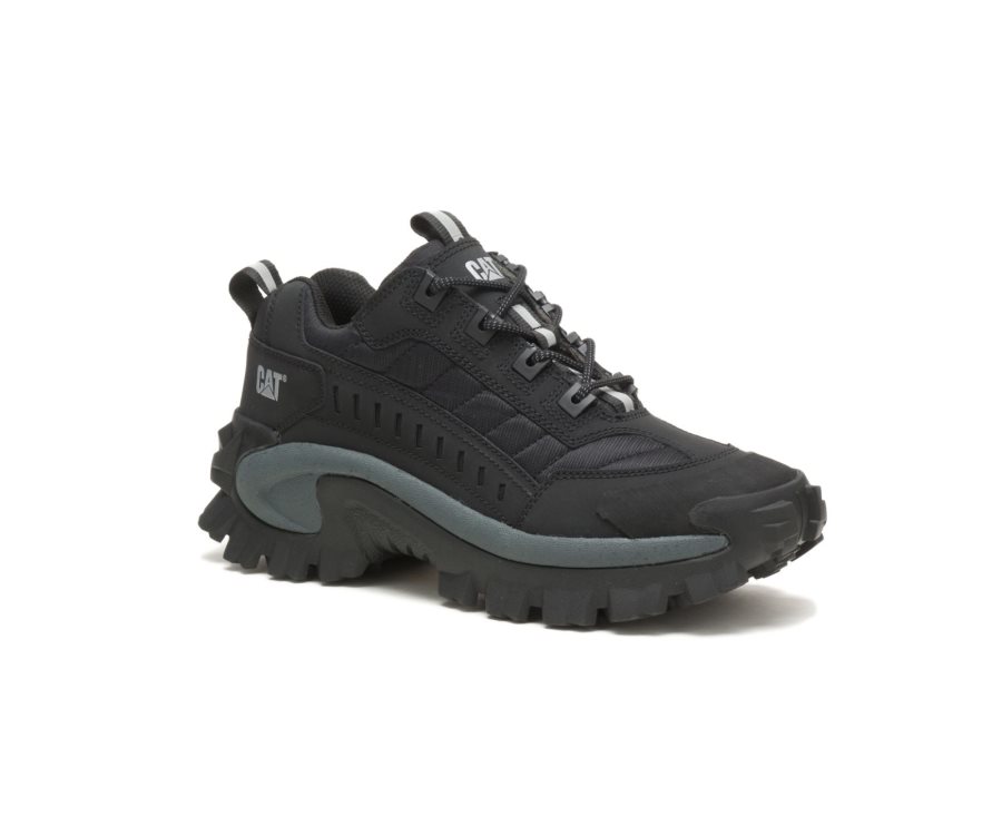 Caterpillar CAT Intruder Shoe Vrijetijdsschoenen Dames Zwart Donkergrijs | CAT-295SV