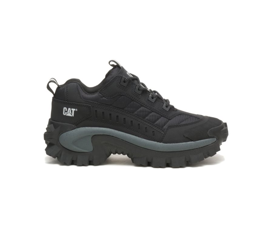 Caterpillar CAT Intruder Shoe Vrijetijdsschoenen Dames Zwart Donkergrijs | CAT-295SV