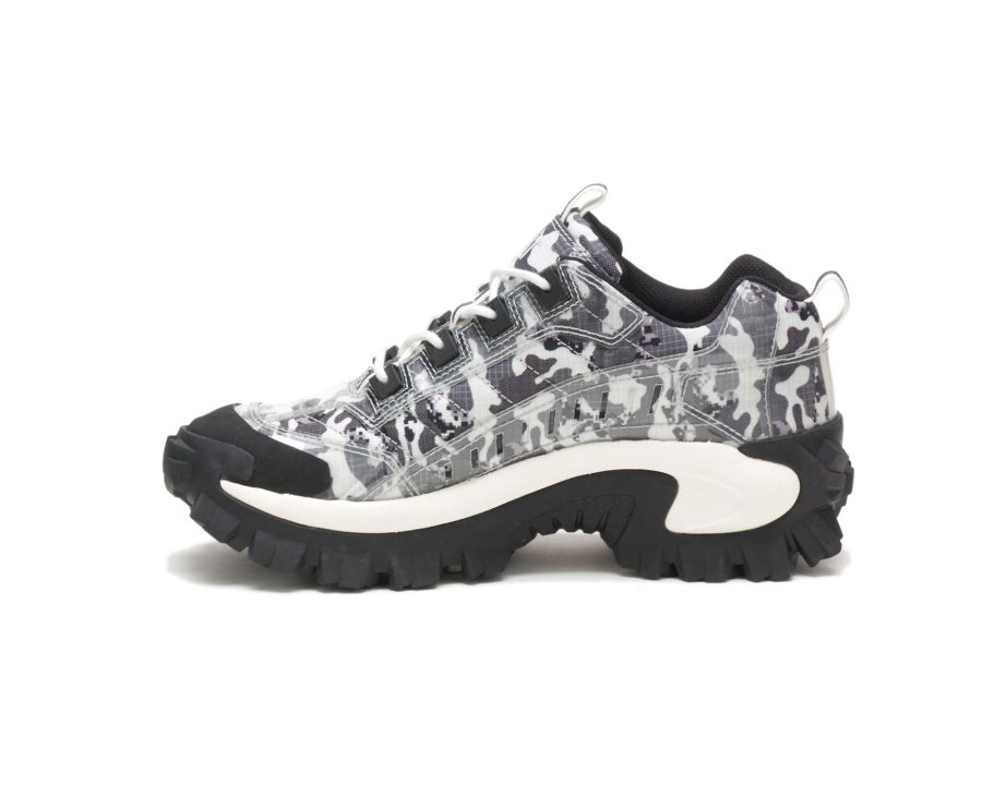 Caterpillar CAT Intruder Shoe Vrijetijdsschoenen Dames Zwart Camo | CAT-364VY