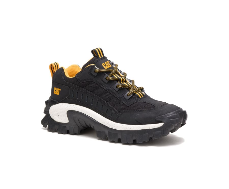 Caterpillar CAT Intruder Shoe Vrijetijdsschoenen Dames Zwart Wit | CAT-420ZL