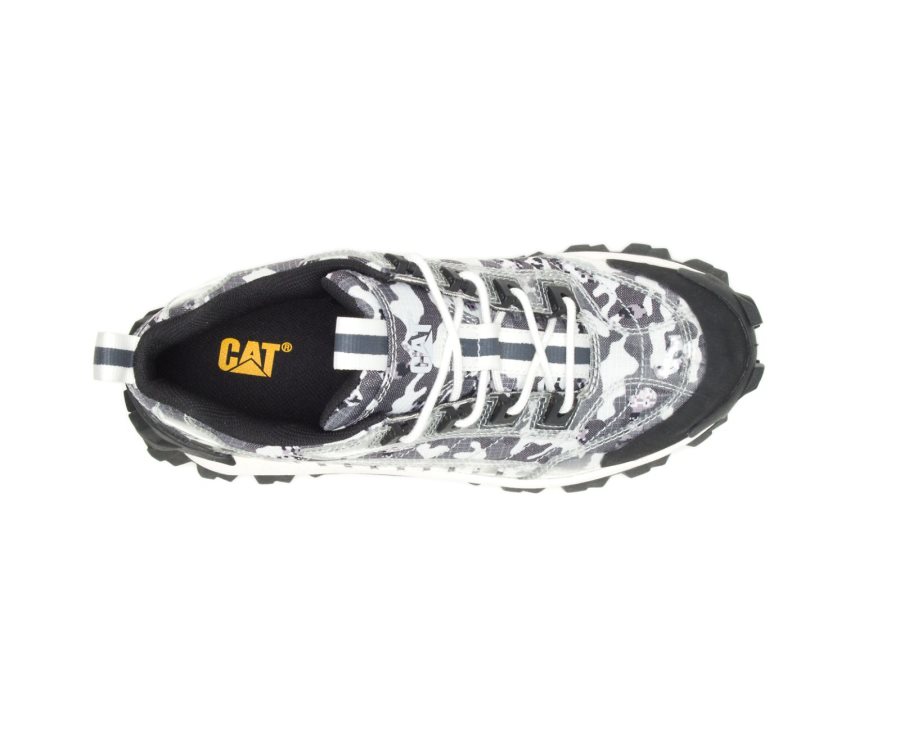 Caterpillar CAT Intruder Shoe Vrijetijdsschoenen Heren Zwart Camo | CAT-491CE