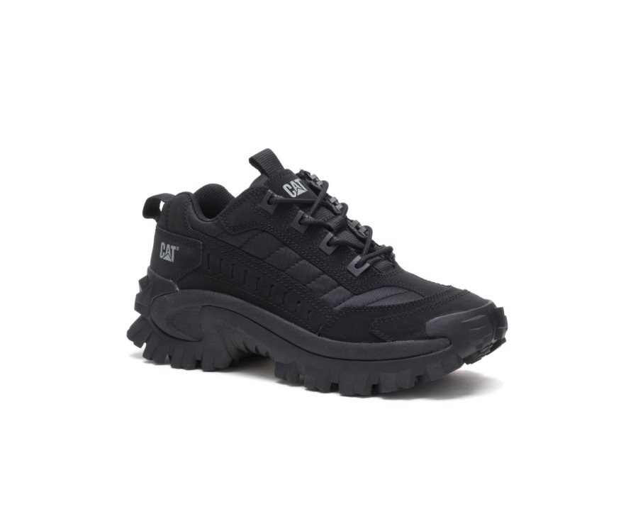 Caterpillar CAT Intruder Shoe Vrijetijdsschoenen Heren Zwart | CAT-761GO