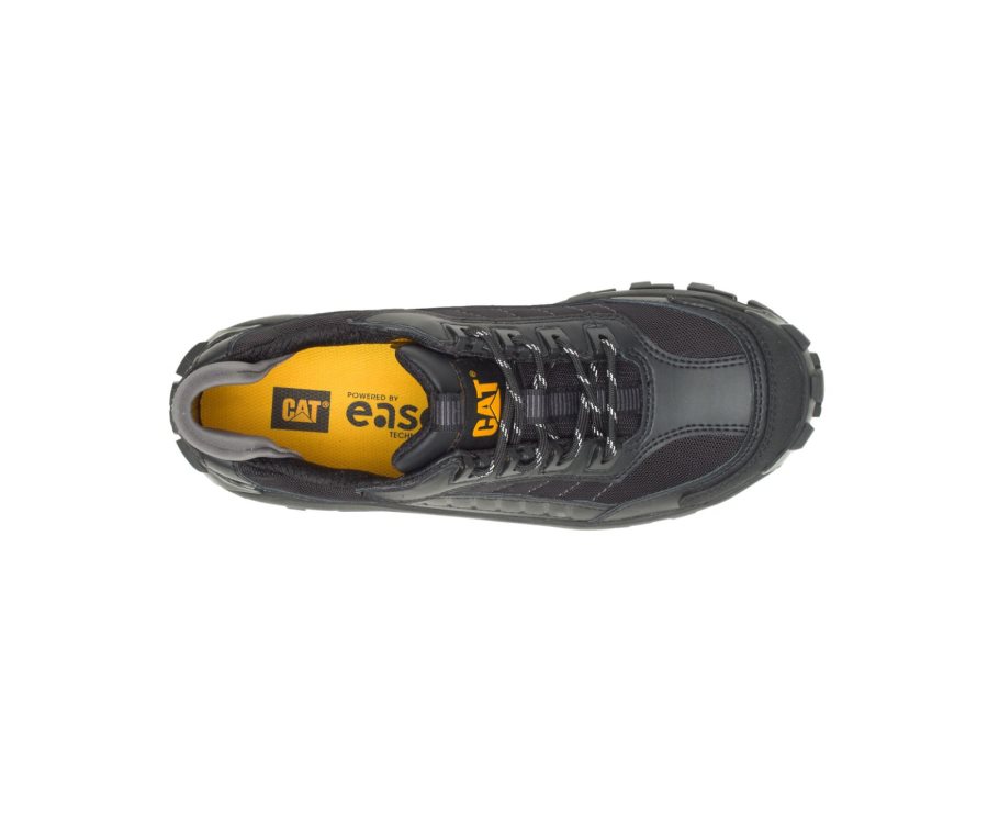 Caterpillar CAT Invader Steel Neus Werkschoenen Heren Zwart | CAT-413SB