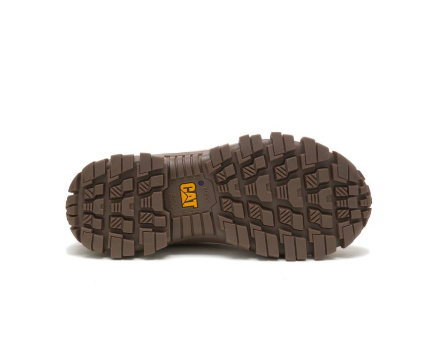 Caterpillar CAT Invader Steel Neus Werkschoenen Dames Bruin Bruin | CAT-748KO