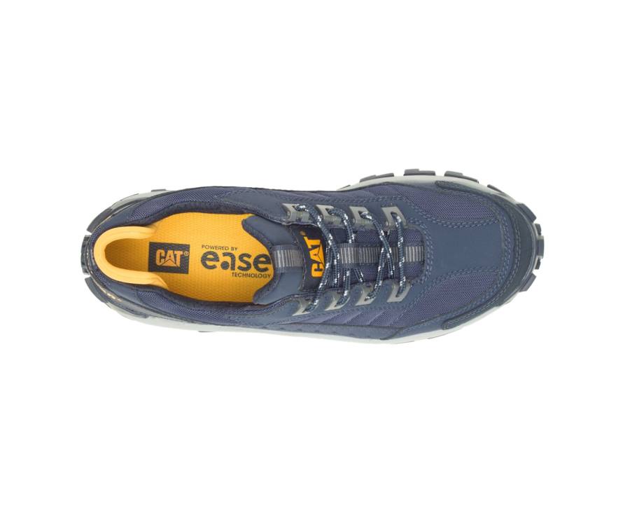 Caterpillar CAT Invader Steel Neus Werkschoenen Heren Donkerblauw | CAT-806KO