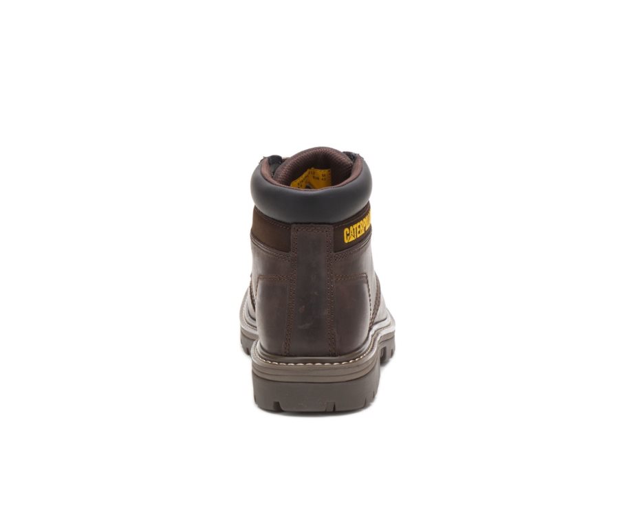 Caterpillar CAT Outbase Steel Neus Werklaarzen Heren Koffie | CAT-237JB