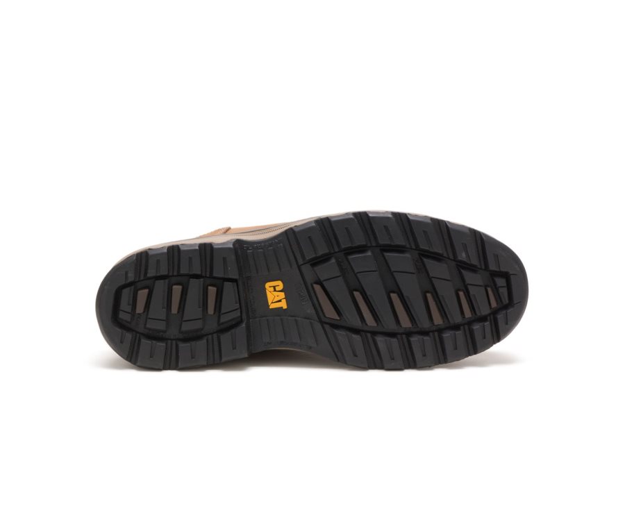 Caterpillar CAT Parker Werklaarzen Heren Donkerbeige | CAT-870EO