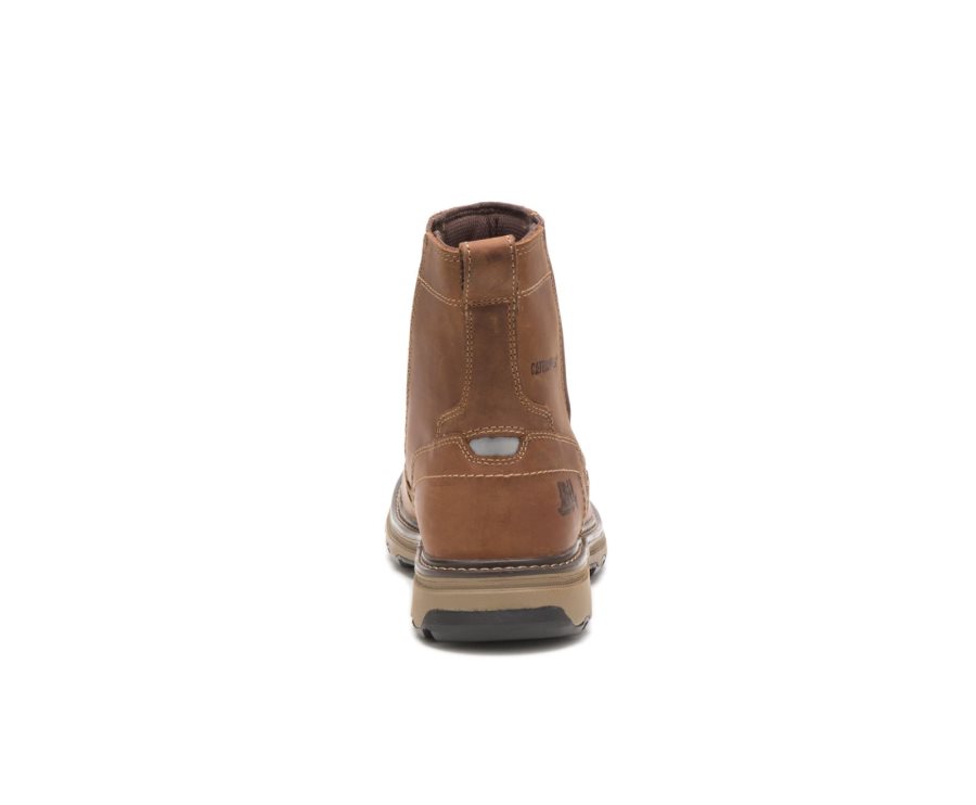 Caterpillar CAT Pelton Werk Boot Werklaarzen Heren Donkerbeige | CAT-915TM