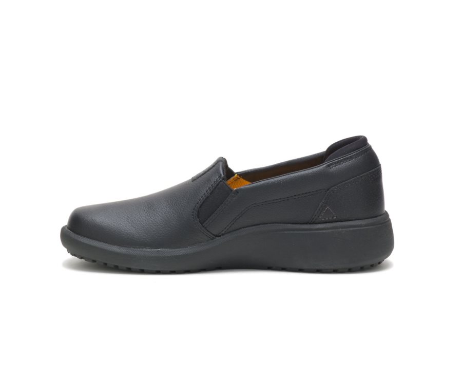 Caterpillar CAT ProRush SR+ Slip On Vrijetijdsschoenen Dames Zwart | CAT-684EA