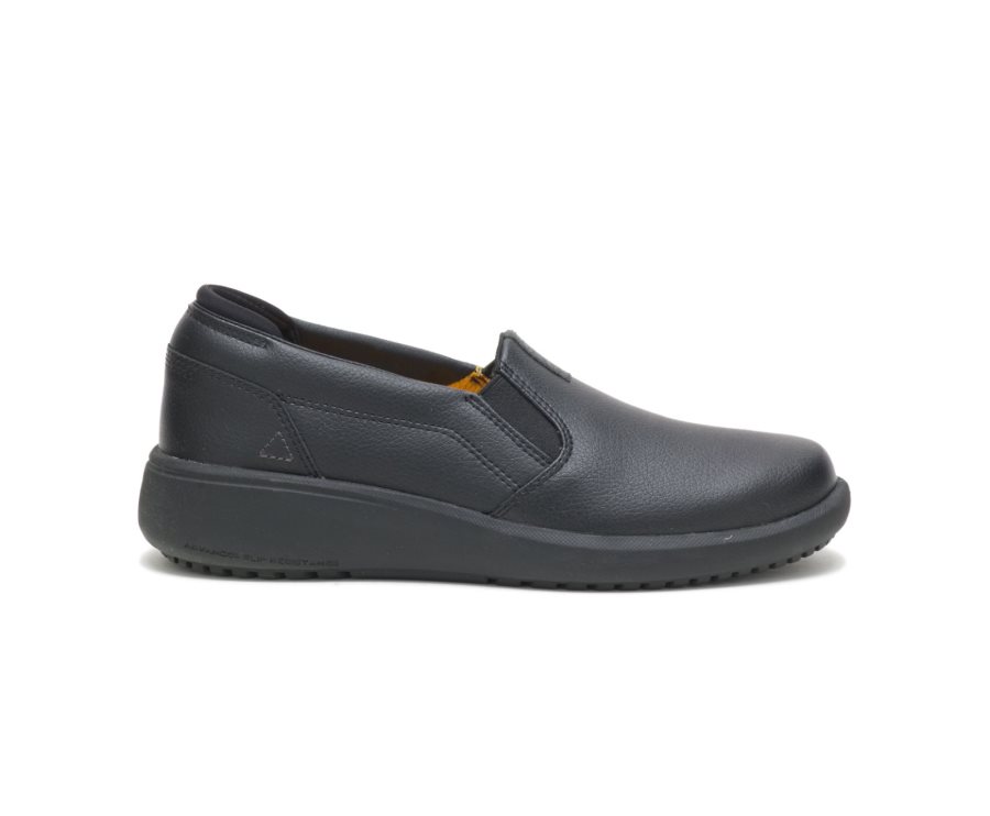 Caterpillar CAT ProRush SR+ Slip On Vrijetijdsschoenen Dames Zwart | CAT-684EA