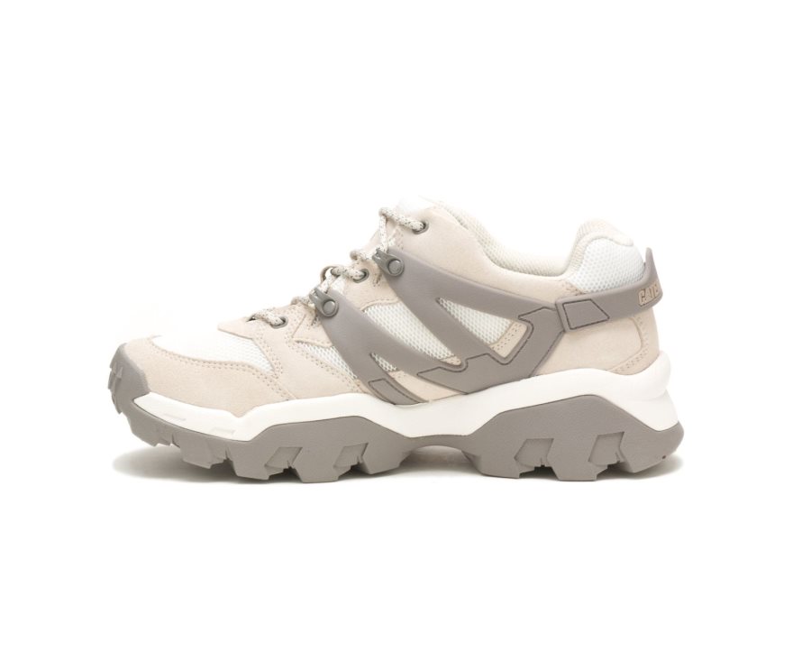 Caterpillar CAT Reactor Sneakers Dames Grijs Wit | CAT-587FY