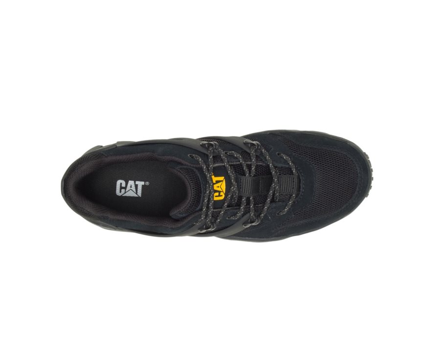 Caterpillar CAT Reactor Sneakers Dames Zwart | CAT-963DE