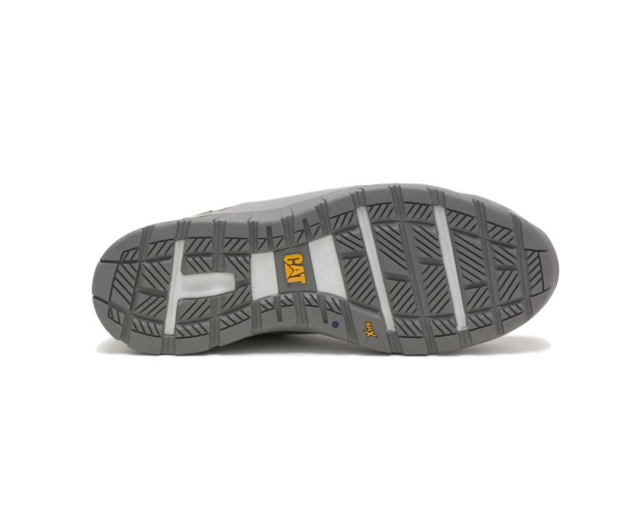 Caterpillar CAT Sprint Textiel Alloy Neus Sneakers Heren Grijs | CAT-205QP