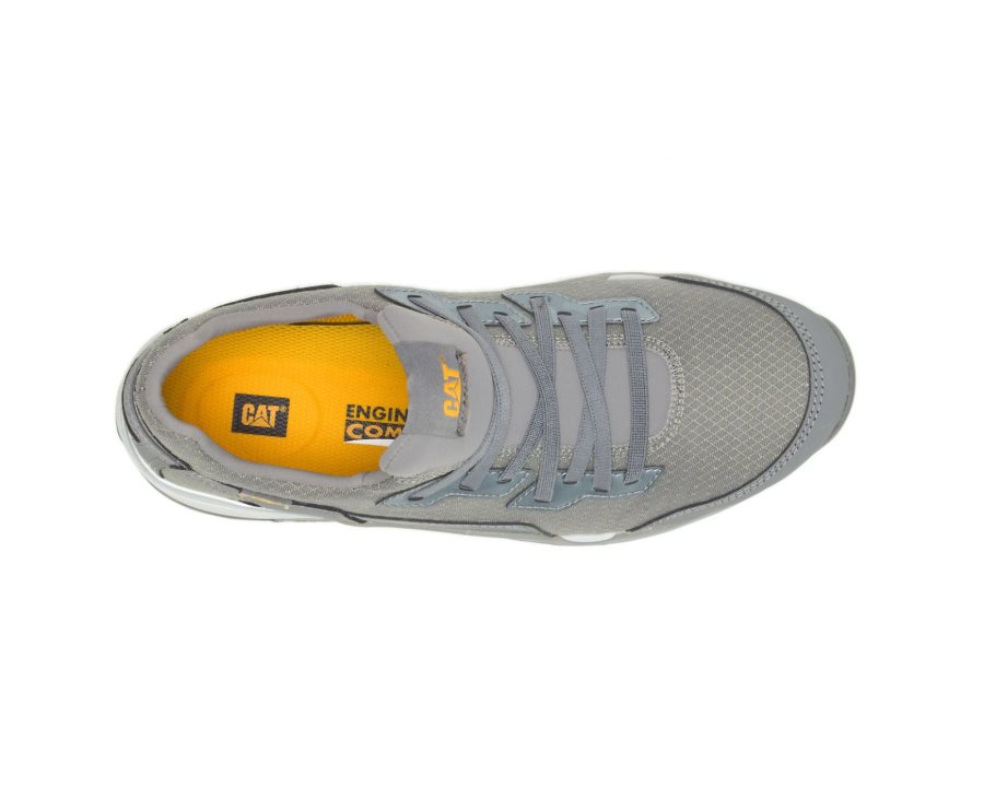 Caterpillar CAT Sprint Textiel Alloy Neus Sneakers Heren Grijs | CAT-205QP