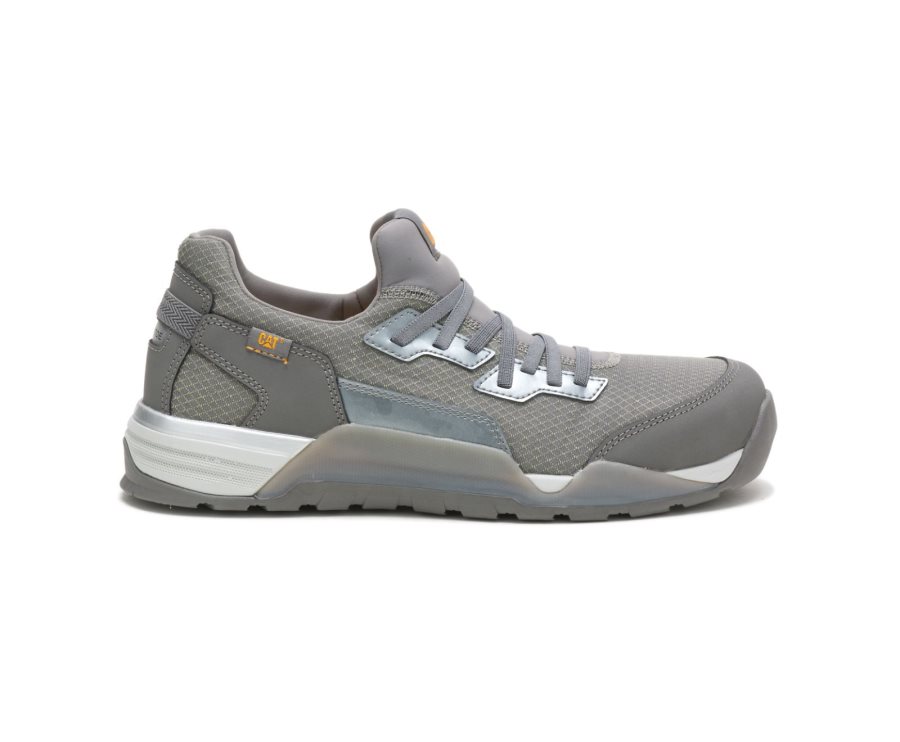 Caterpillar CAT Sprint Textiel Alloy Neus Sneakers Heren Grijs | CAT-205QP