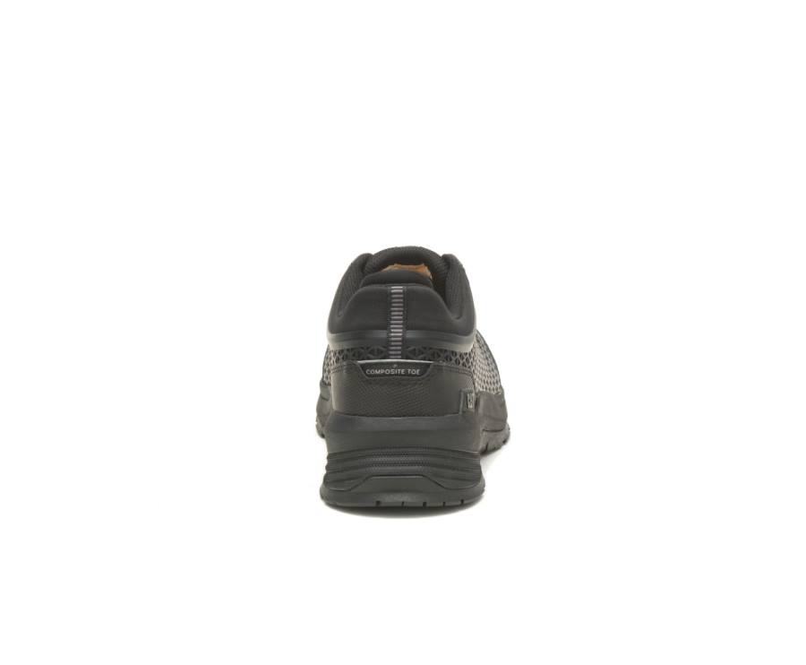 Caterpillar CAT Streamline 2.0 Composite Neus Werkschoenen Heren Zwart Zwart | CAT-808KO