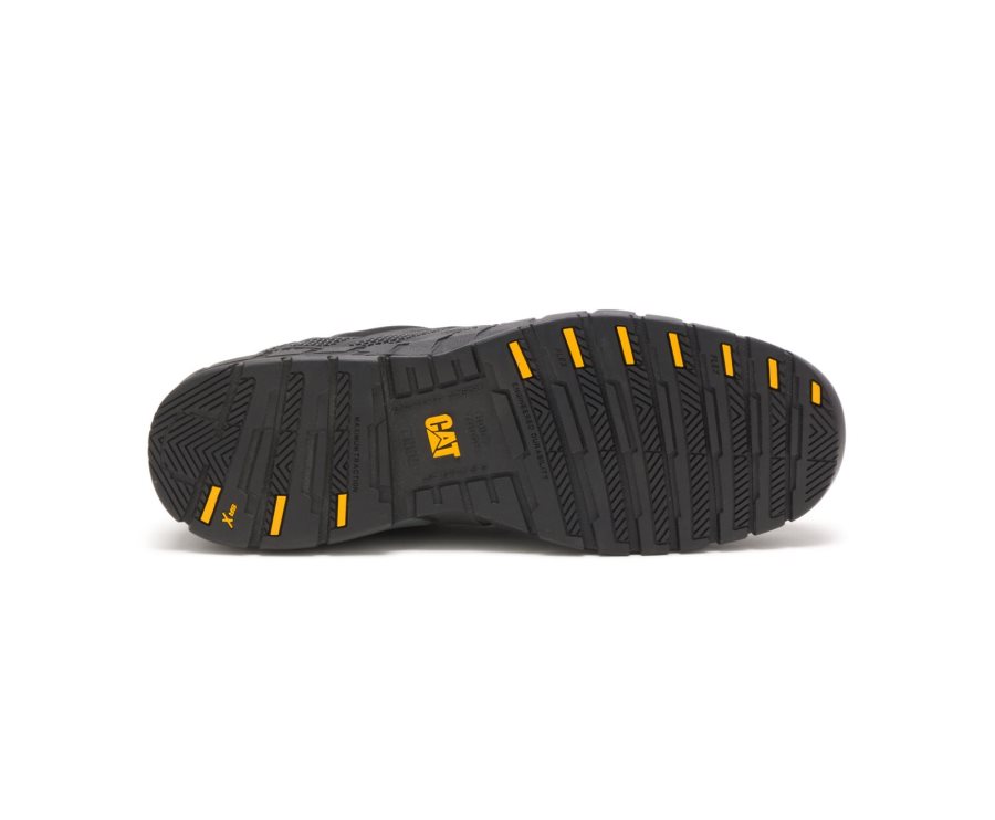 Caterpillar CAT Streamline Composite Neus Sneakers Heren Zwart Zwart | CAT-610FN