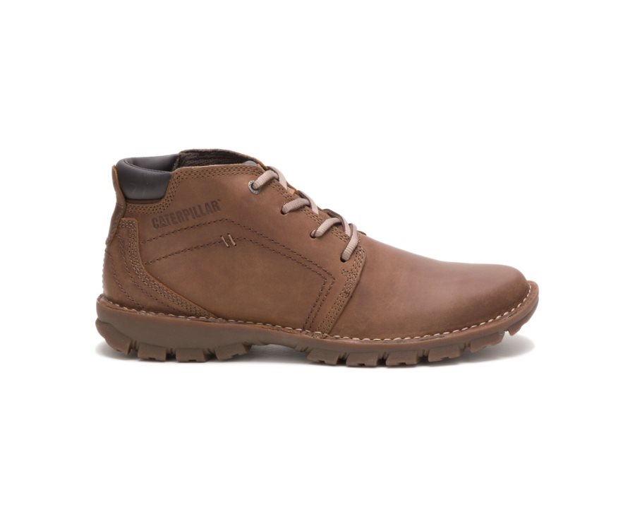 Caterpillar CAT Transform 2.0 Boot Leren Laarzen Heren Donkerbeige | CAT-976KR